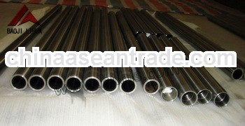 Gr12 titanium pipe ASTM B338 for Chemial Piping System