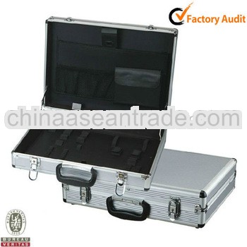 Great Quality Hot Silver Portable Popular Aluminum Tool Case Toolbox