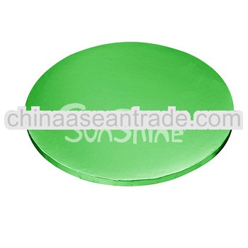 Green Round Cake Drum--12inch