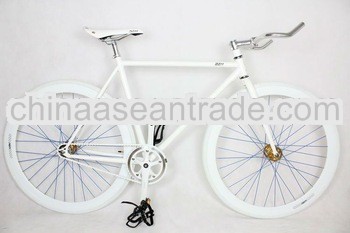 HH-FG1178 White fixed gear bike with unique design