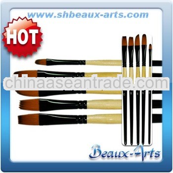 HOT!HOT!HOT!5-Piece Gold Nylon Multimedia Brush Set