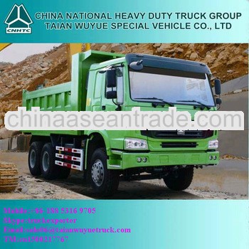 HOWO 6x4 dump truck with long cab