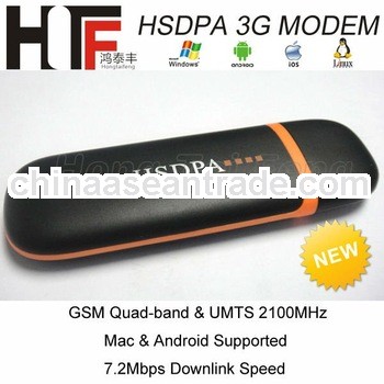 HSDPA 3G 3.5G Wireless HSDPA USB Modem 7.2Mbps