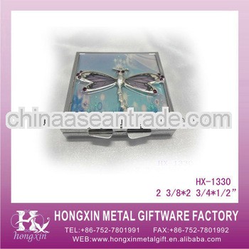 HX-1330 Square travel metal pill cutter box