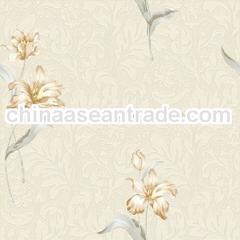 HY4061 special design pvc shiny wallpaper