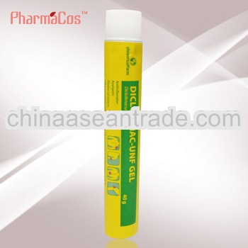 Hand cream Aluminum tube with screw cap