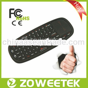 Handheld Mini Wireless Laser Keyboard with Touchpad