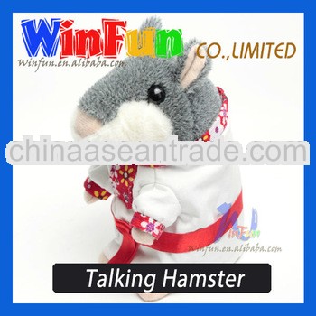 Happy Kid Toys lovely Clothes Talking Hamster