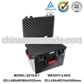 Hard Plastic Equipment Tool Case with Mounting Studs