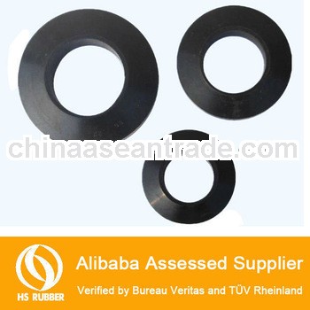 Heat resistant round flat rubber washer