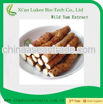 Herbal medicine wild yam extract diosgenin