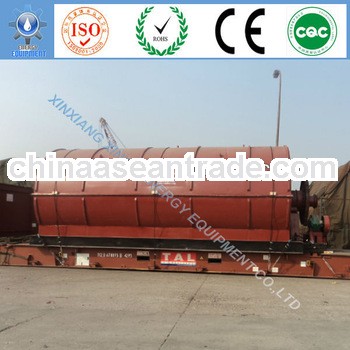 High Profit! No pollution! Scrap Rubber/tyre to oil plant