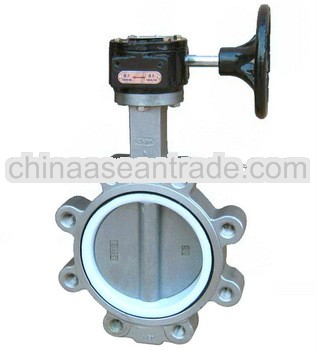 High Quality 1.5Inch Lug PTFE Butterfly Valve Price