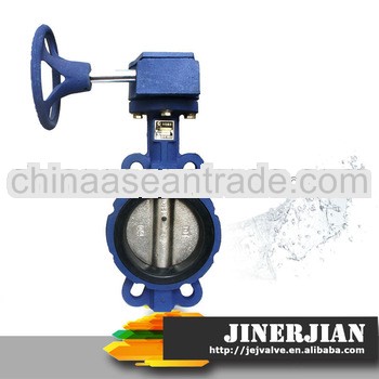 High Quality DN100 Handle Wheel Butterfly Valve