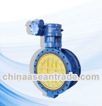 High Quality Double Flanged Butterfly Valve