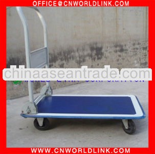 High Quality Folding 150kg Plastic Flat Cart