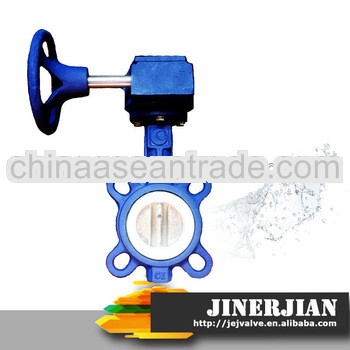 High Quality WBV03 PTFE Worm Butterfly Valve