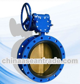 High Quality Worm Gear Hard Seal Butterfly Valve