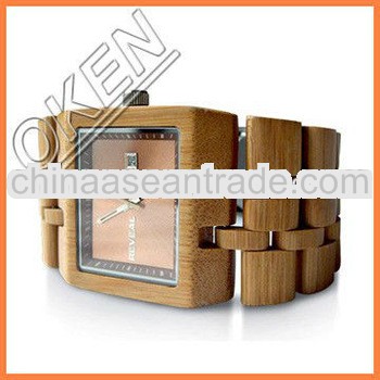 High Quality promotion gift natural wood and bamboo watches