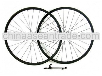High Quantity, full carbon fiber 26er MTB bike wheels, 26er clincher wheels