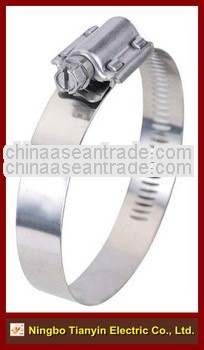 High Torque buckle covered Hose Clamp