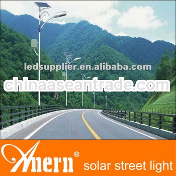 High brightness good quality anern 80w 8m solar street lamps led