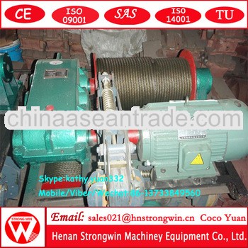 High efficiency oem electric power lifting hand winch10ton for pulling and lifting