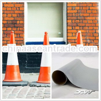 High intensity grade reflective material for cones