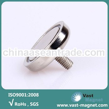 High performance permanent neodymium pot magnet