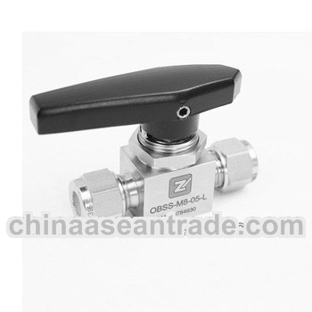 High performance stainless steel float small ball valve