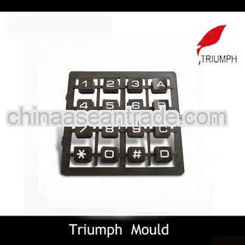 High precision plastic keypad injection mould