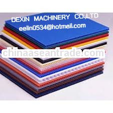 High quality Colour corrugated plastic sheet