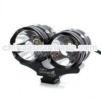 High quality UltraFire UF-22B 2*Cree XM-L T6 1500-Lumen 3Modes LED BicycleLight/Headlight