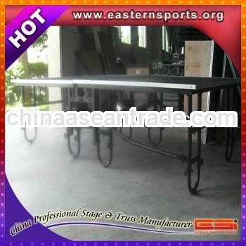 High quality aluminum stage folding stage