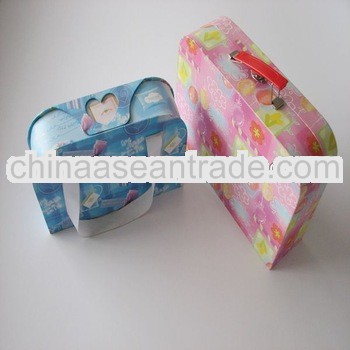 High quality cute cheap luggage paper suitcase wholesale