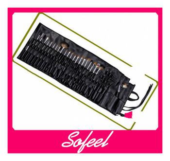 High quality goat hair 25pcs makeup brush set