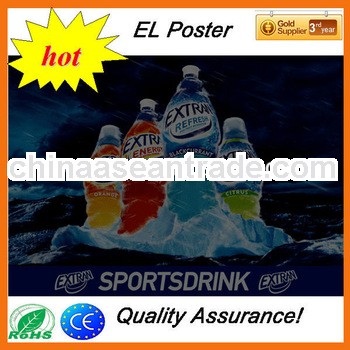 High quality led flash up poster,led flash Sign,led flash poster