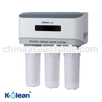 High salt rejection rate non-electric booster pump ro water system