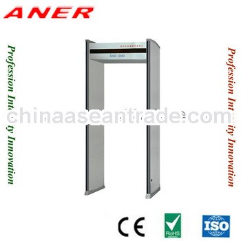 High sensitivity rmote control security door, the most popular walk through metal detector