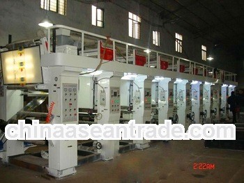 High speed 1-6 colors gravure printing machinery