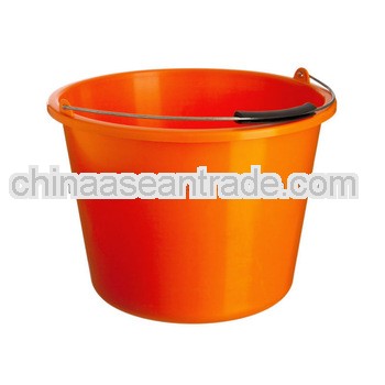 High strengh injection plastic bucket molding