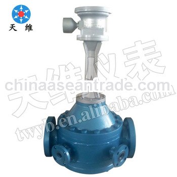 High temperature oil oval gear bitument flow meter