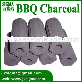 High temperatured hexagonal sawdust charcoal for BBQ