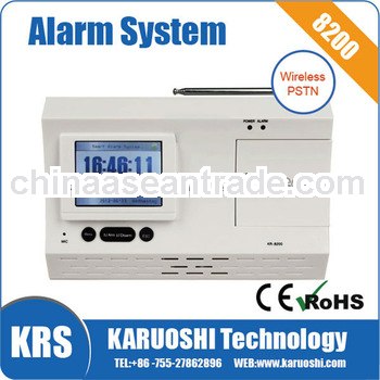 Home PSTN wireless burglar alarm system