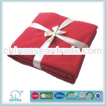 Home textile lightweight polar fleece blanket factory in china