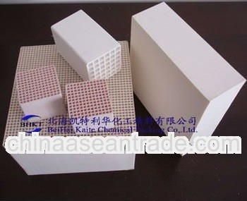 Honeycomb ceramic block