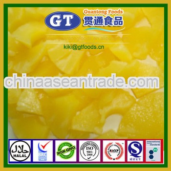 Hot 567g/850g canned pineapple pieces