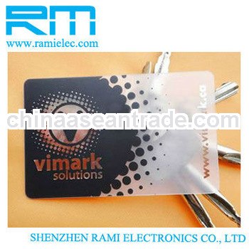 Hot Plastic Business Card with Elegant Printing