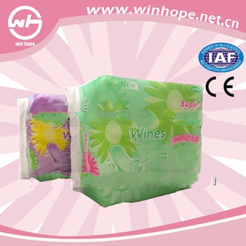 Hot Sale!!100% Cotton Sanitary Napkin Manufacturer In China With Best Price!!
