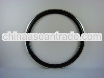 Hot Sale:60mm Carbon Clincher Rim with Alloy Braking Track